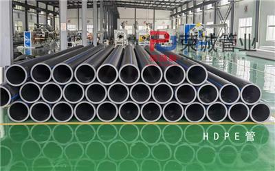 pe管厂家销售黑色hdpe给水管聚乙烯复合管大口径自来水饮用原料塑料管