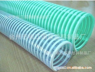 【厂家直销低价供应优质无味PVC加筋管加工】价格,厂家,图片,塑料管,台州市椒江国鼎塑料制品厂-